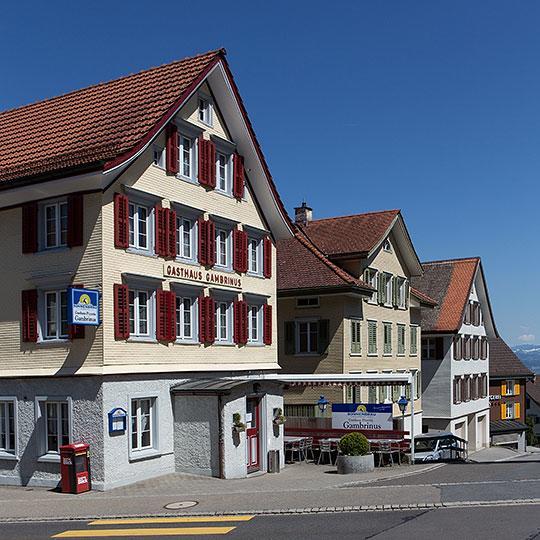Pizzeria-Pension Gambrinus Walzenhausen Exterior photo