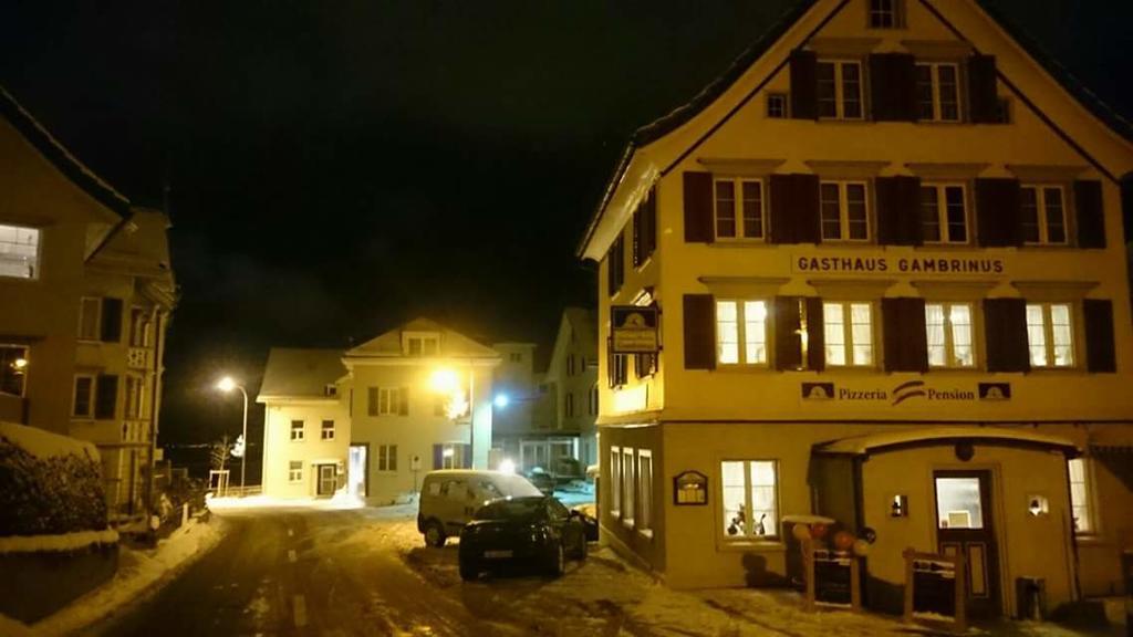 Pizzeria-Pension Gambrinus Walzenhausen Exterior photo