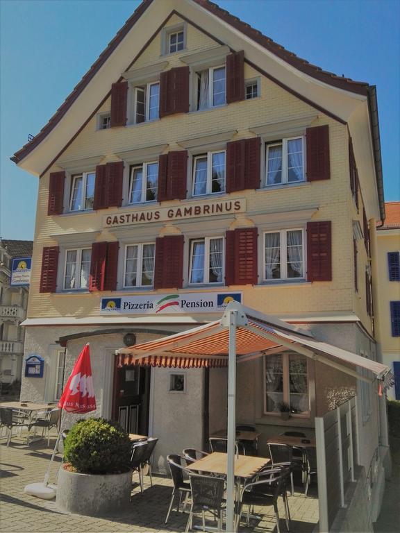 Pizzeria-Pension Gambrinus Walzenhausen Exterior photo